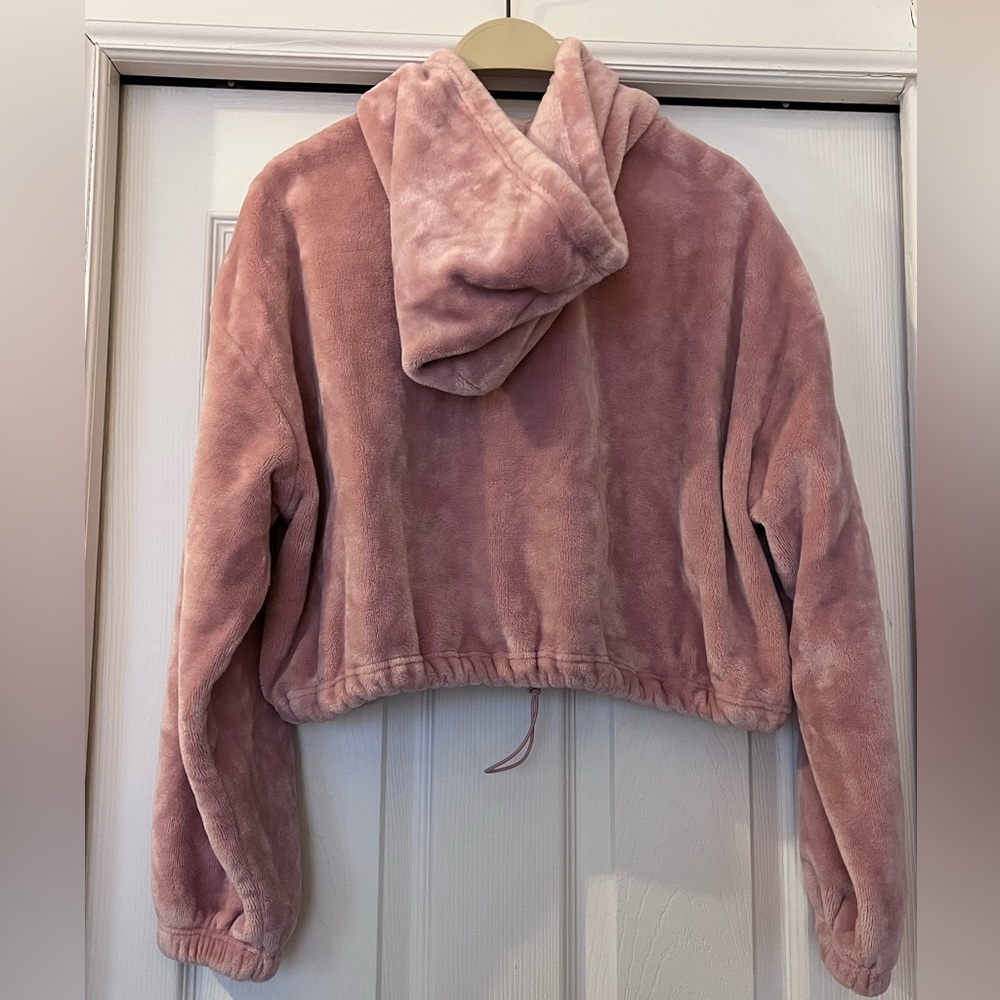 Forever 21 Blush Fleece Hoodie View 2